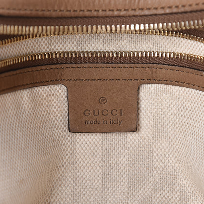 Gucci Vitello Range Medium Soho Bowler New Fango 6 of 11