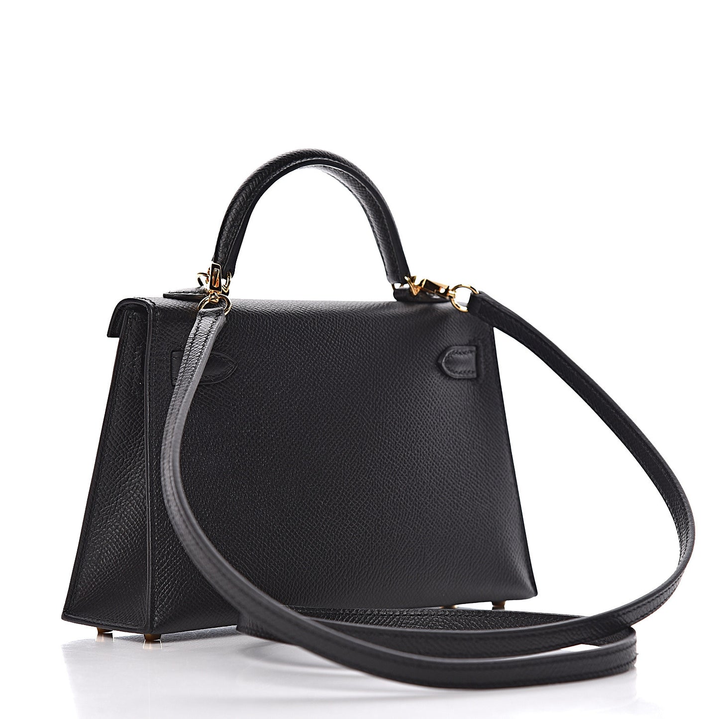 Epsom Mini Kelly Sellier 20 Black