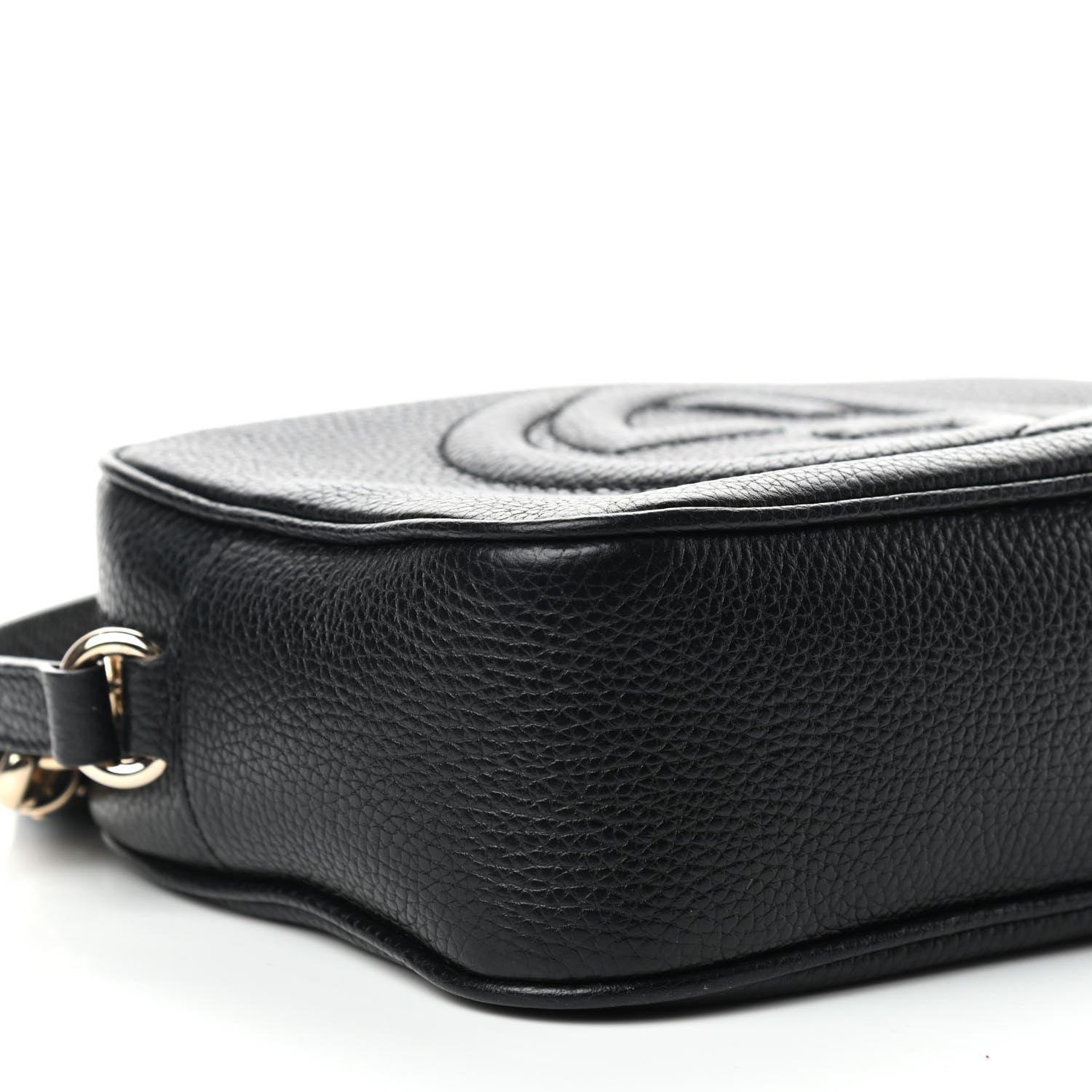 Gucci Pebbled Calfskin Small Soho Disco Bag Black 8 of 10