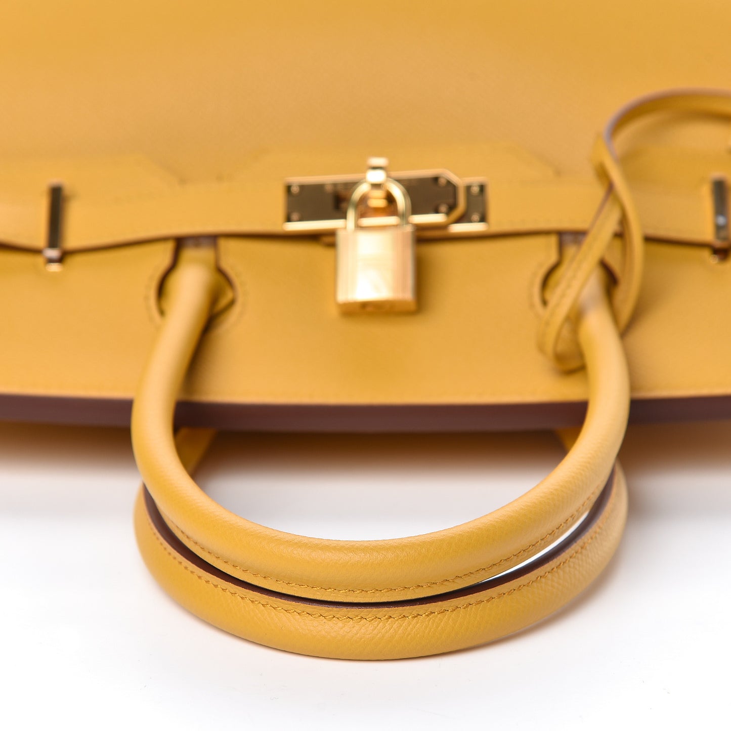 Epsom Birkin 30 Jaune Ambre