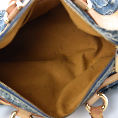 Louis Vuitton Monogram Denim Neo Speedy Blue 15 of 29