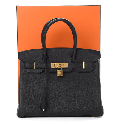 Hermes Togo Birkin 30 Black 11 of 11