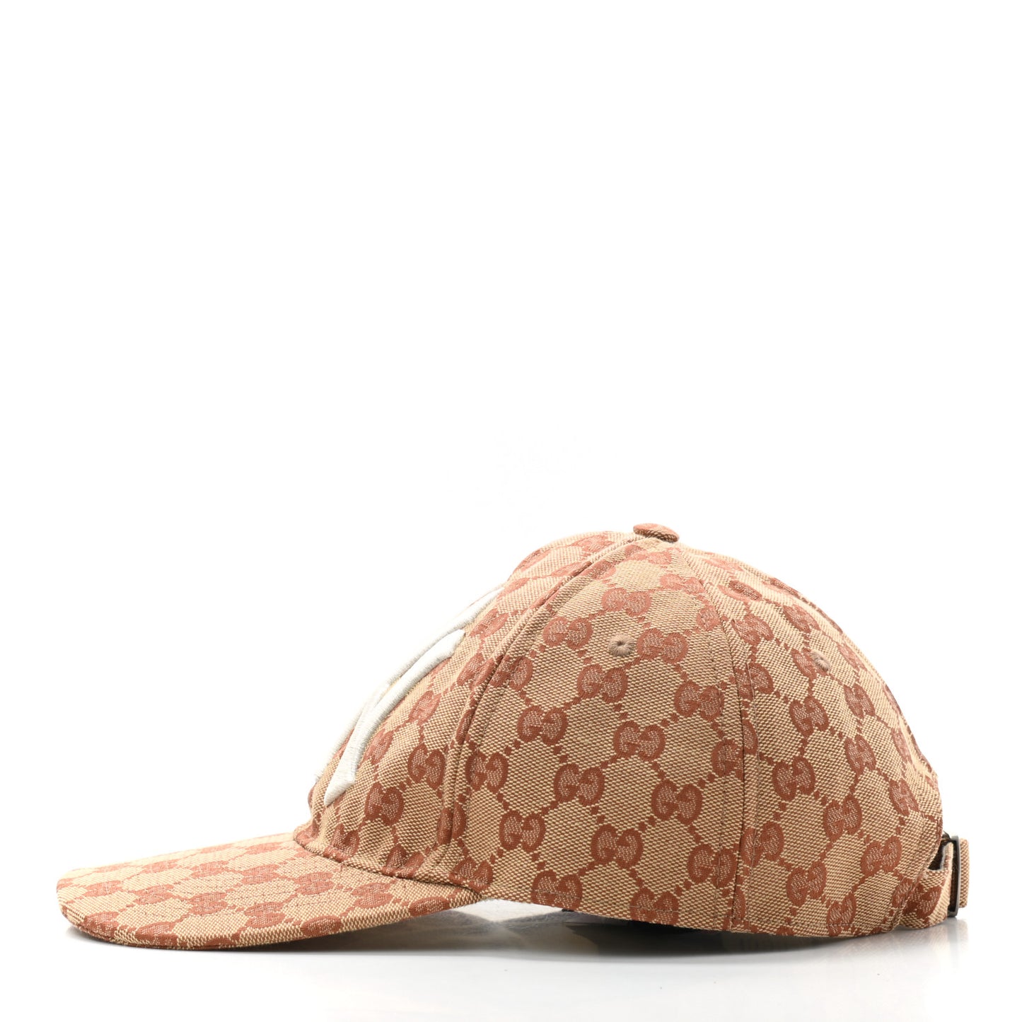 X MLB Monogram NY Yankees Baseball Hat 57-61 Beige Ruggine