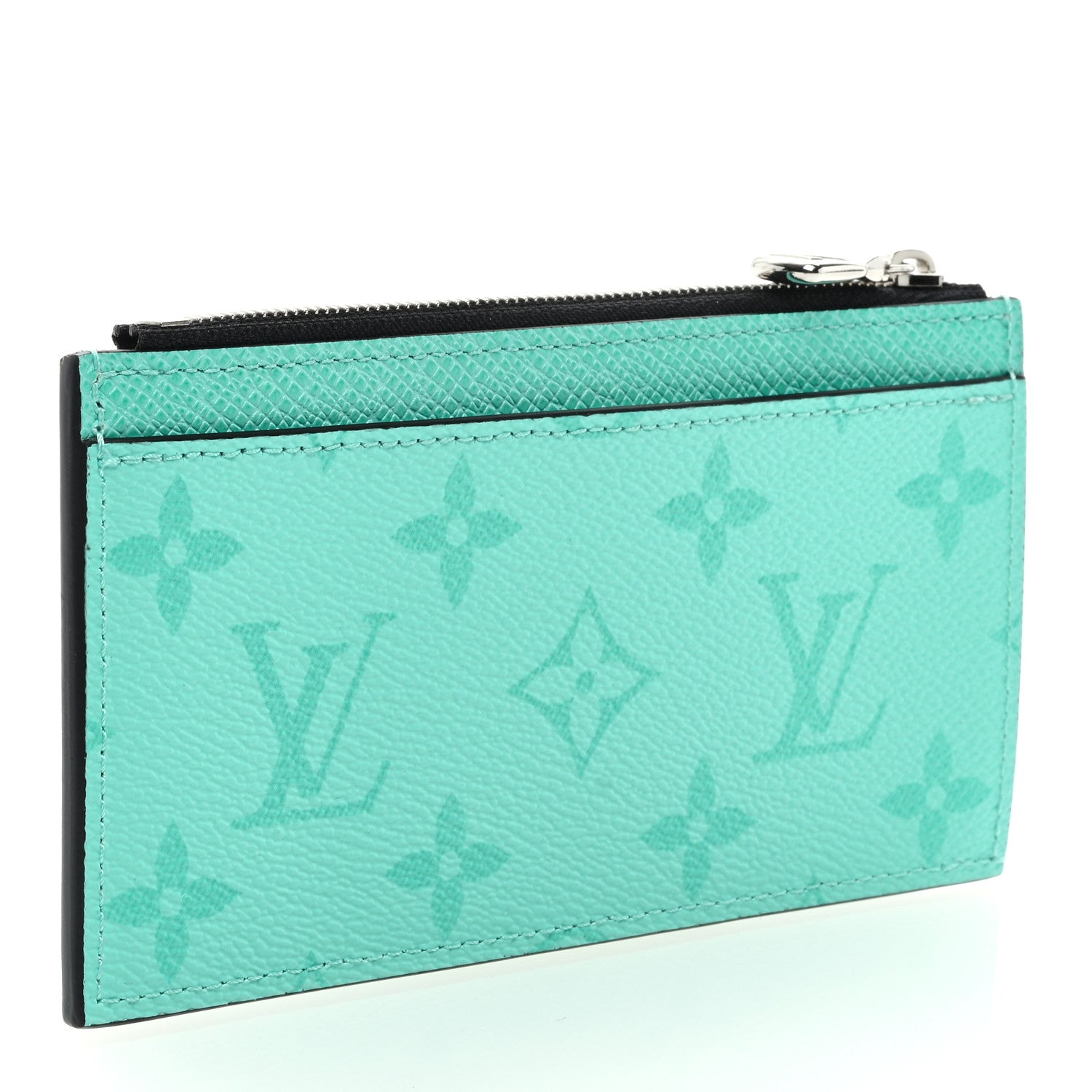 Louis Vuitton Taigarama Coin Card Holder Miami Green 3 of 6
