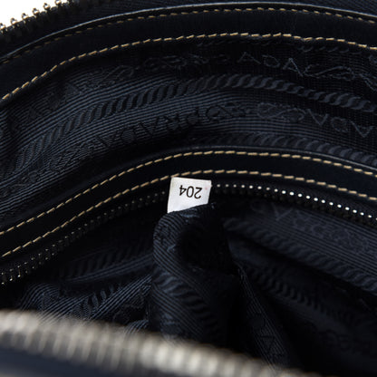Prada Tessuto Nylon Soft Calf Tote 14 of 15