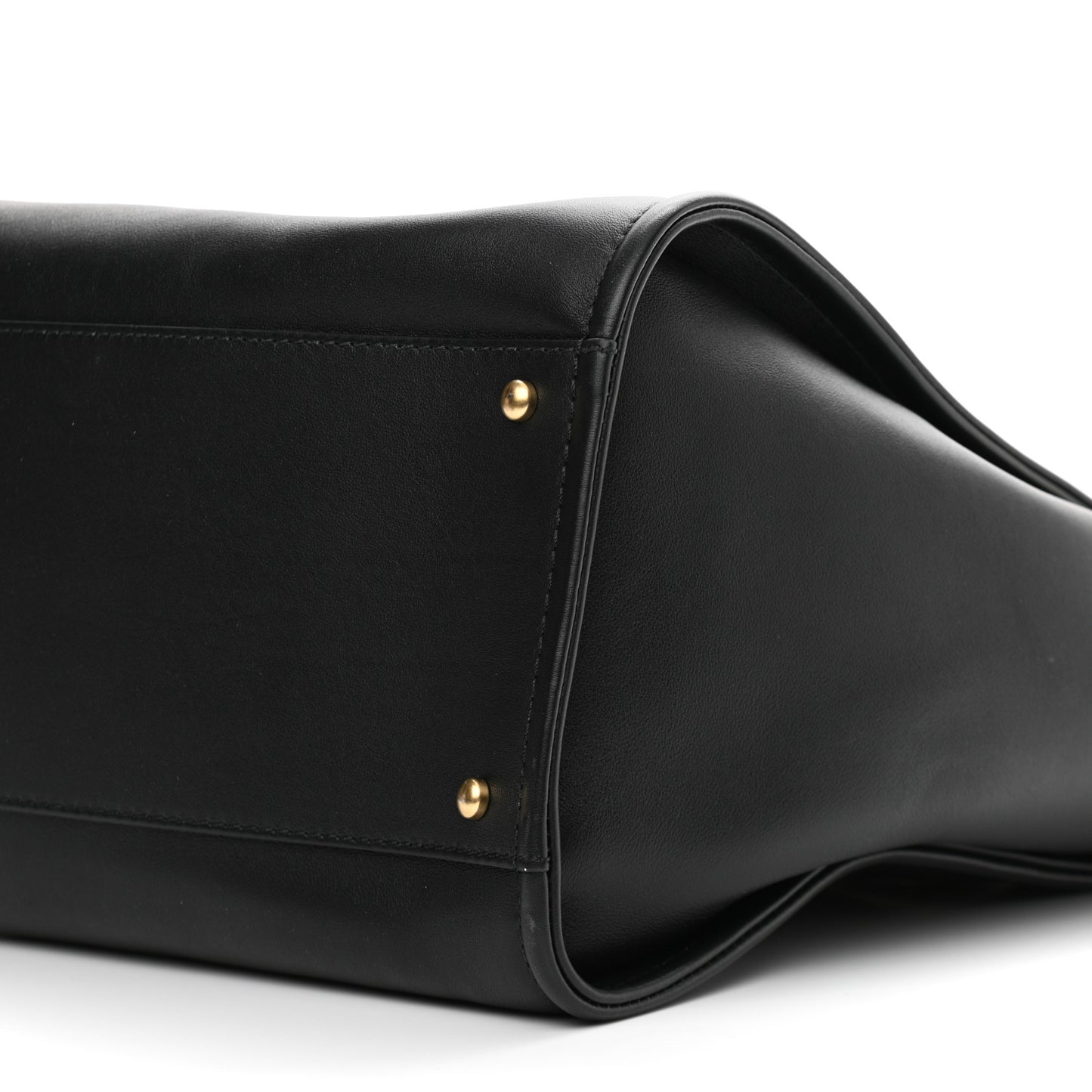 Calfskin Medium Deauville Tote Black Multicolor