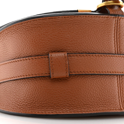 Chloe Calfskin Mini Marcie Round Crossbody Bag Tan 9 of 11