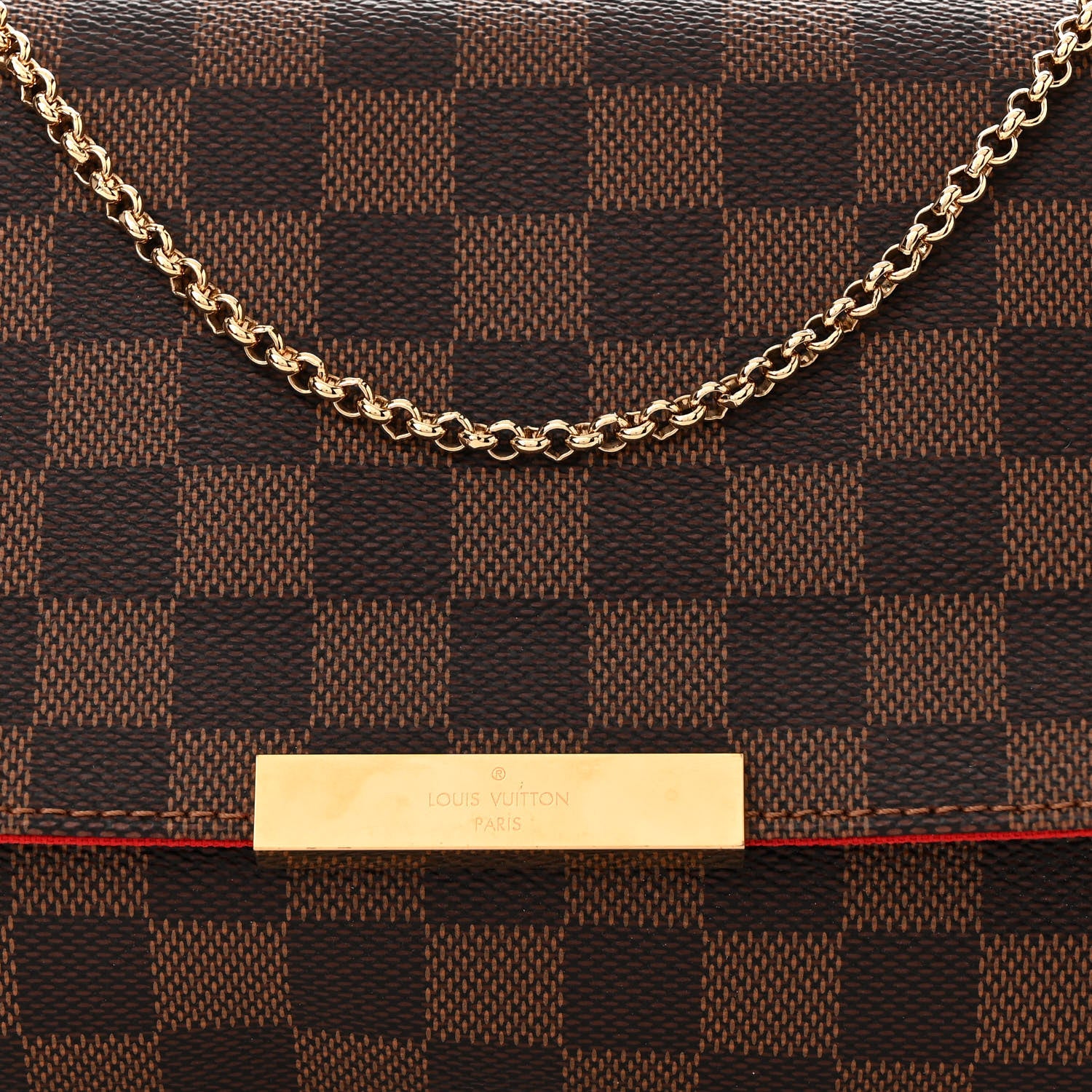 Louis Vuitton Damier Ebene Favorite MM 7 of 10
