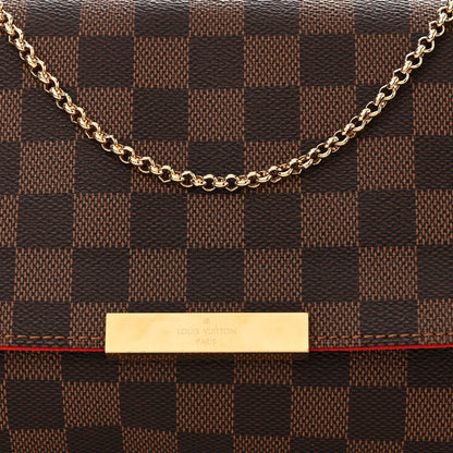 Louis Vuitton Damier Ebene Favorite MM 7 of 10