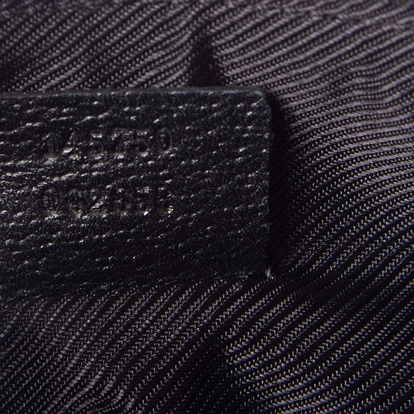 Monogram D Ring Cosmetic Case Black