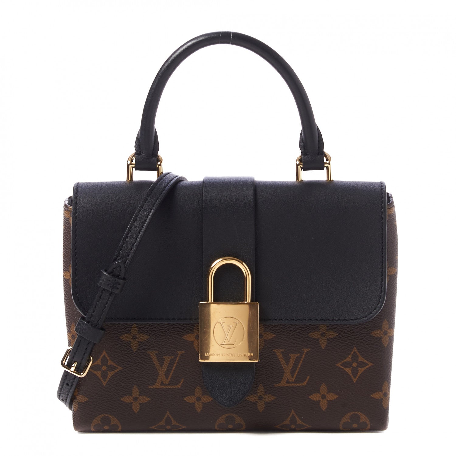 Louis Vuitton Monogram Locky BB Black 1 of 10