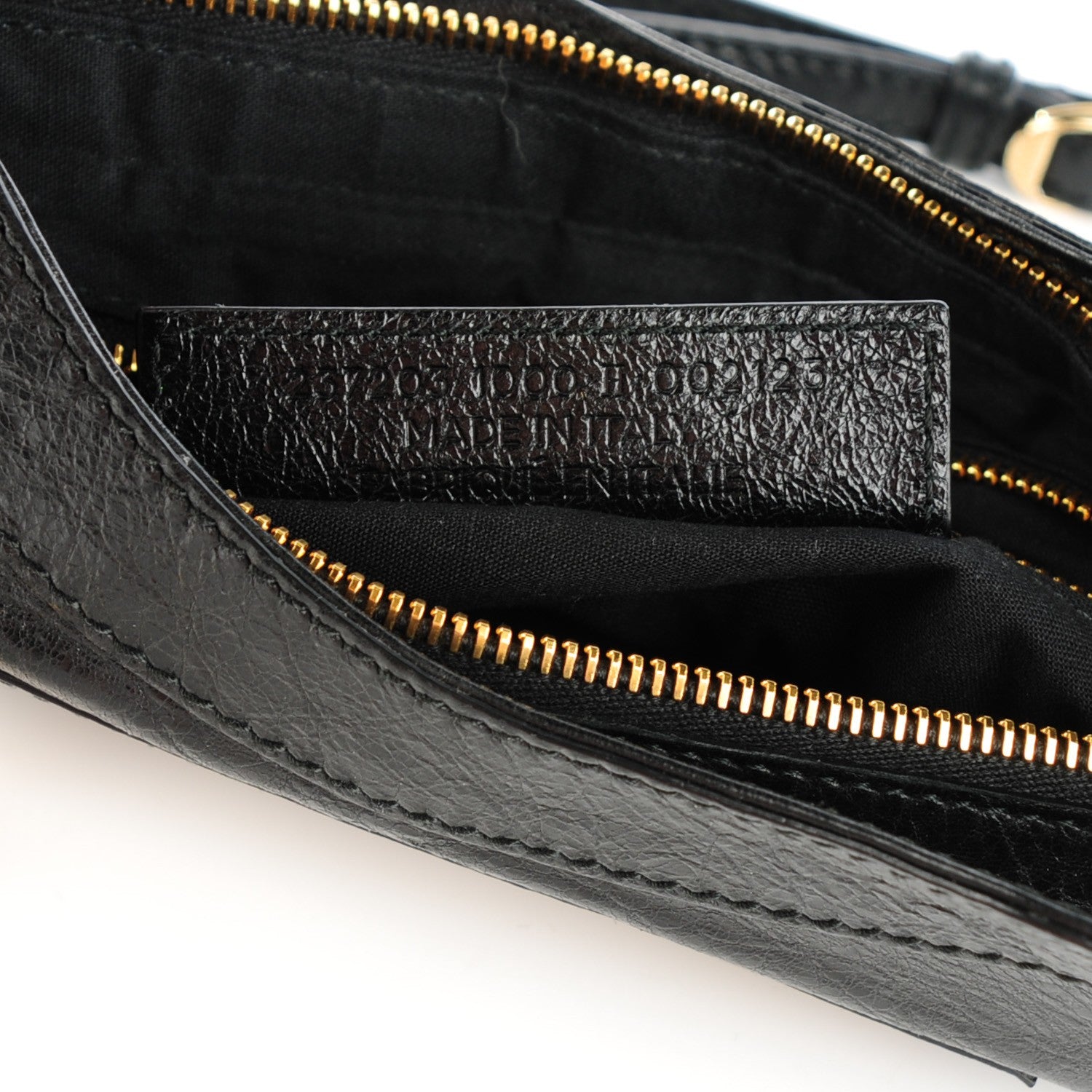 Balenciaga Agneau Giant 12 Gold Hardware Hip Black 7 of 7