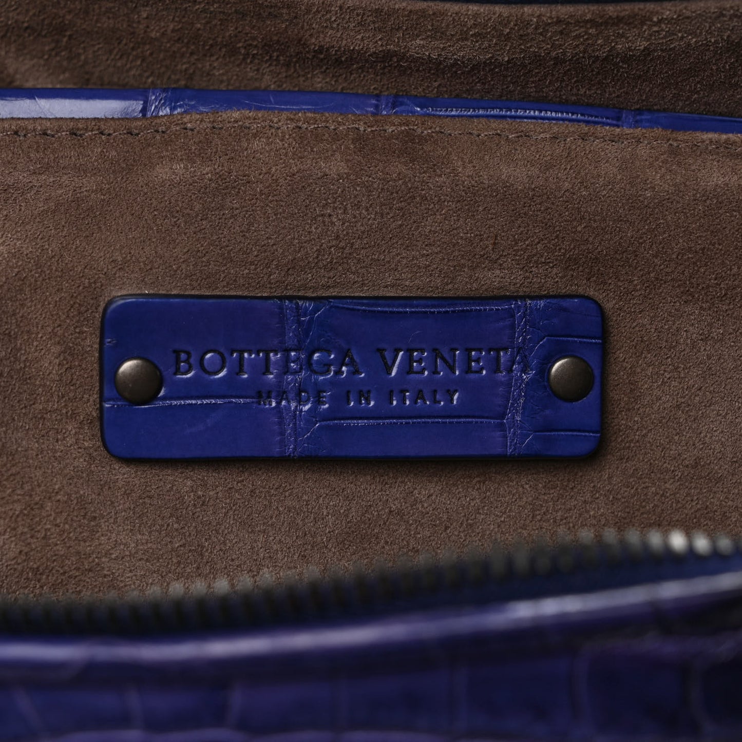 Crocodile Boston Purple Black