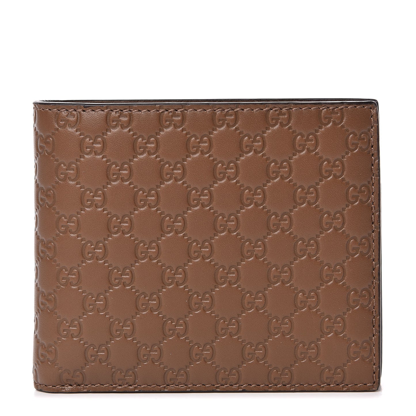 Microguccissima Bi-Fold Wallet Acero