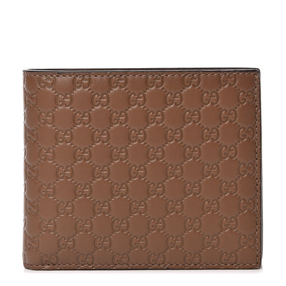 Gucci Microguccissima Bi-Fold Wallet Acero 1 of 8