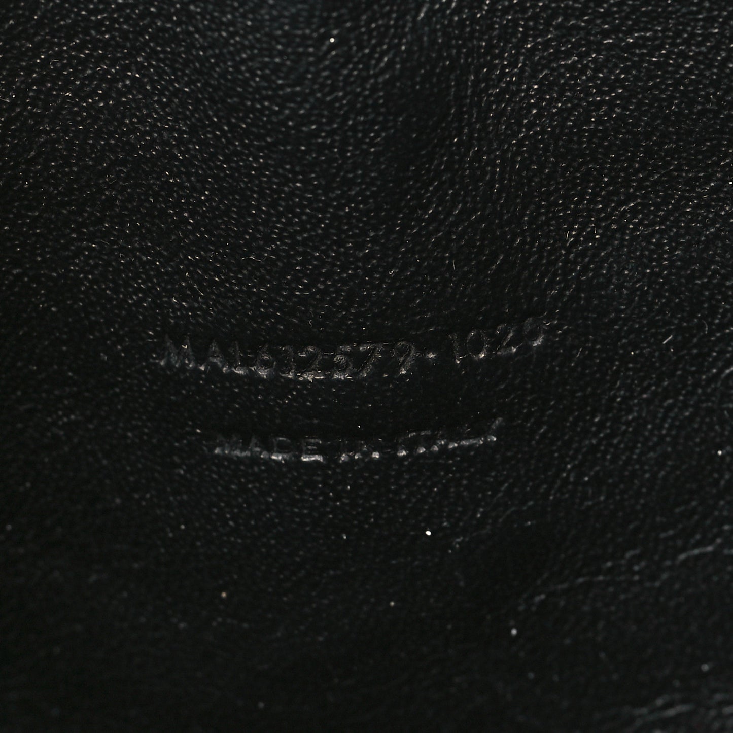 Grain De Poudre Matelasse Monogram Mini Lou Camera Bag Black