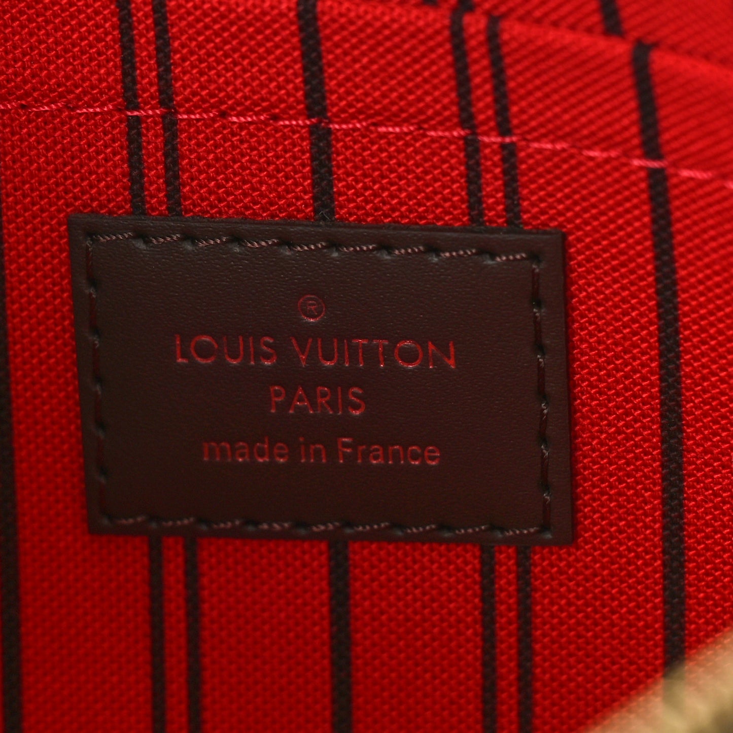 Damier Ebene Neverfull MM GM Pochette