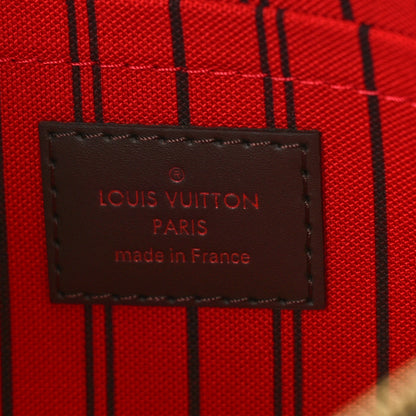 Louis Vuitton Damier Ebene Neverfull MM GM Pochette 6 of 8