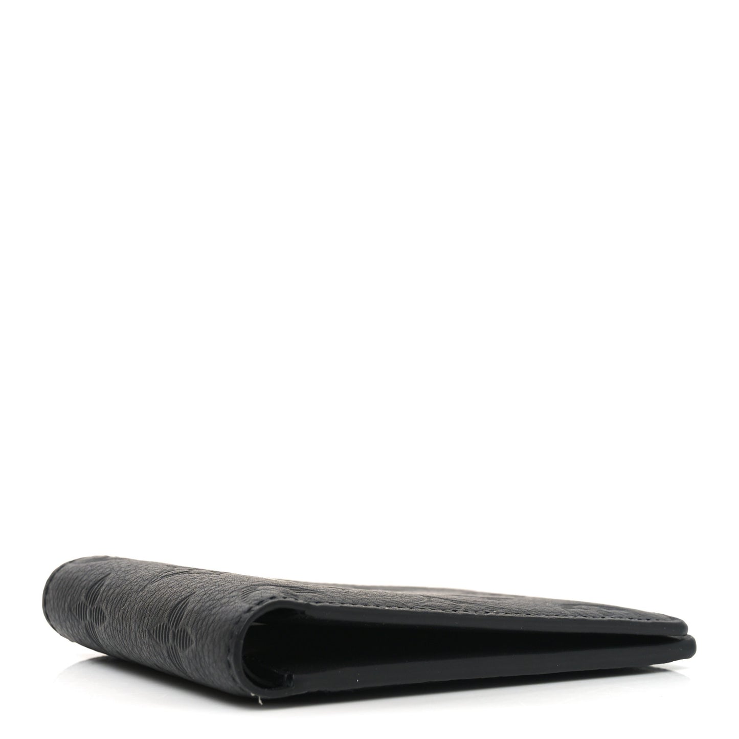Calfskin Monogram Shadow Multiple Wallet Black
