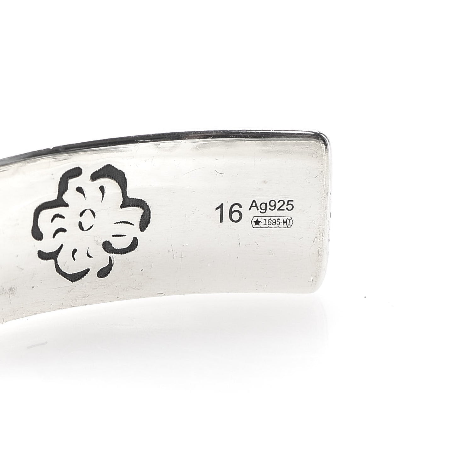 Sterling Silver Blind for Love Cuff Bracelet