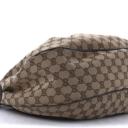 Gucci Monogram Medium Sukey Hobo Dark Brown 8 of 13
