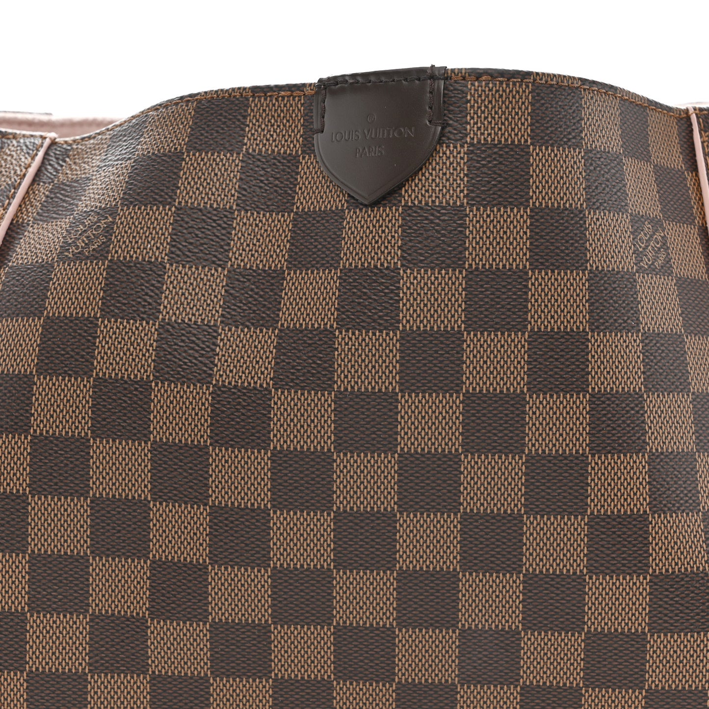 Damier Ebene Caissa Hobo Rose Ballerine