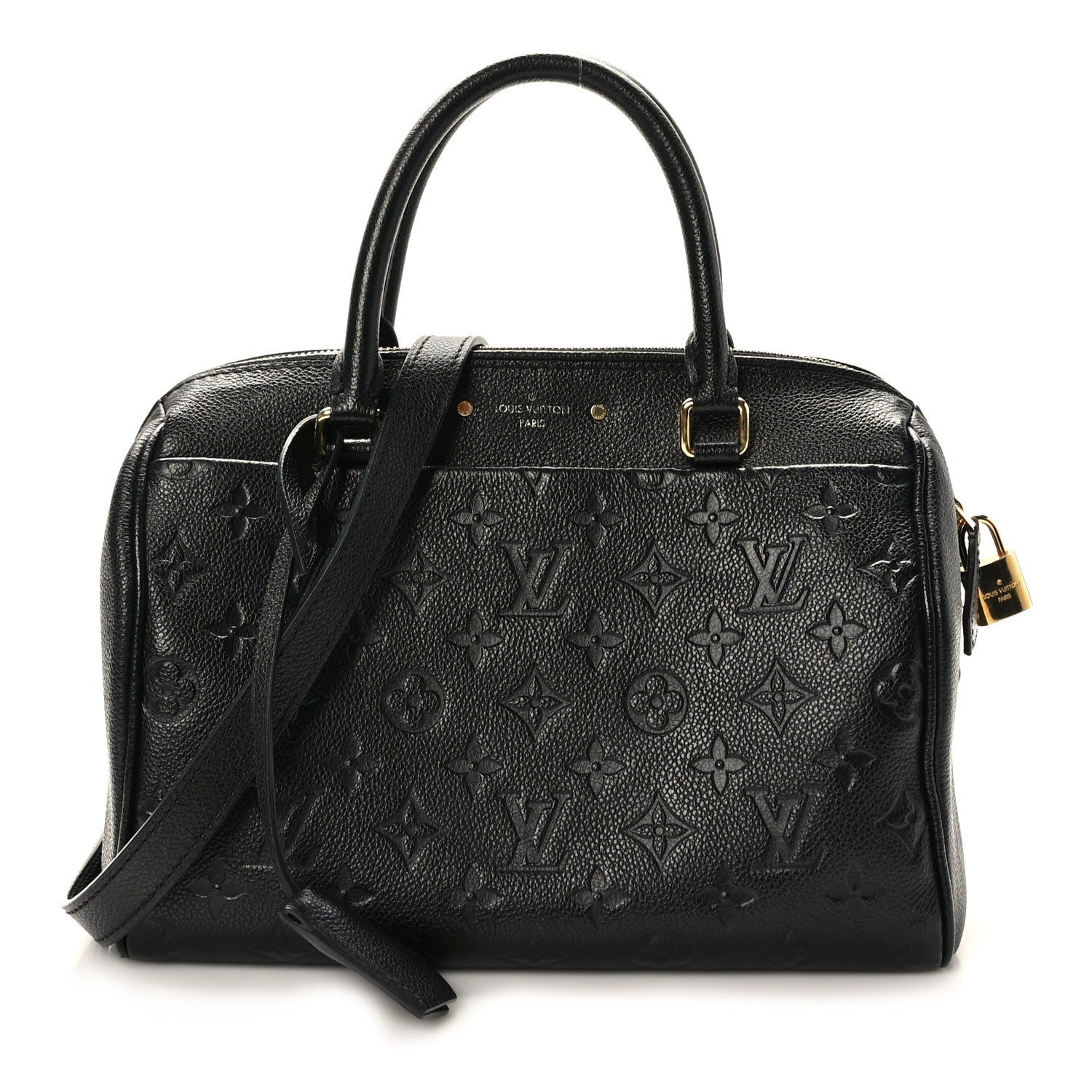 Louis Vuitton Empreinte Speedy Bandouliere 25 NM Black 1 of 10