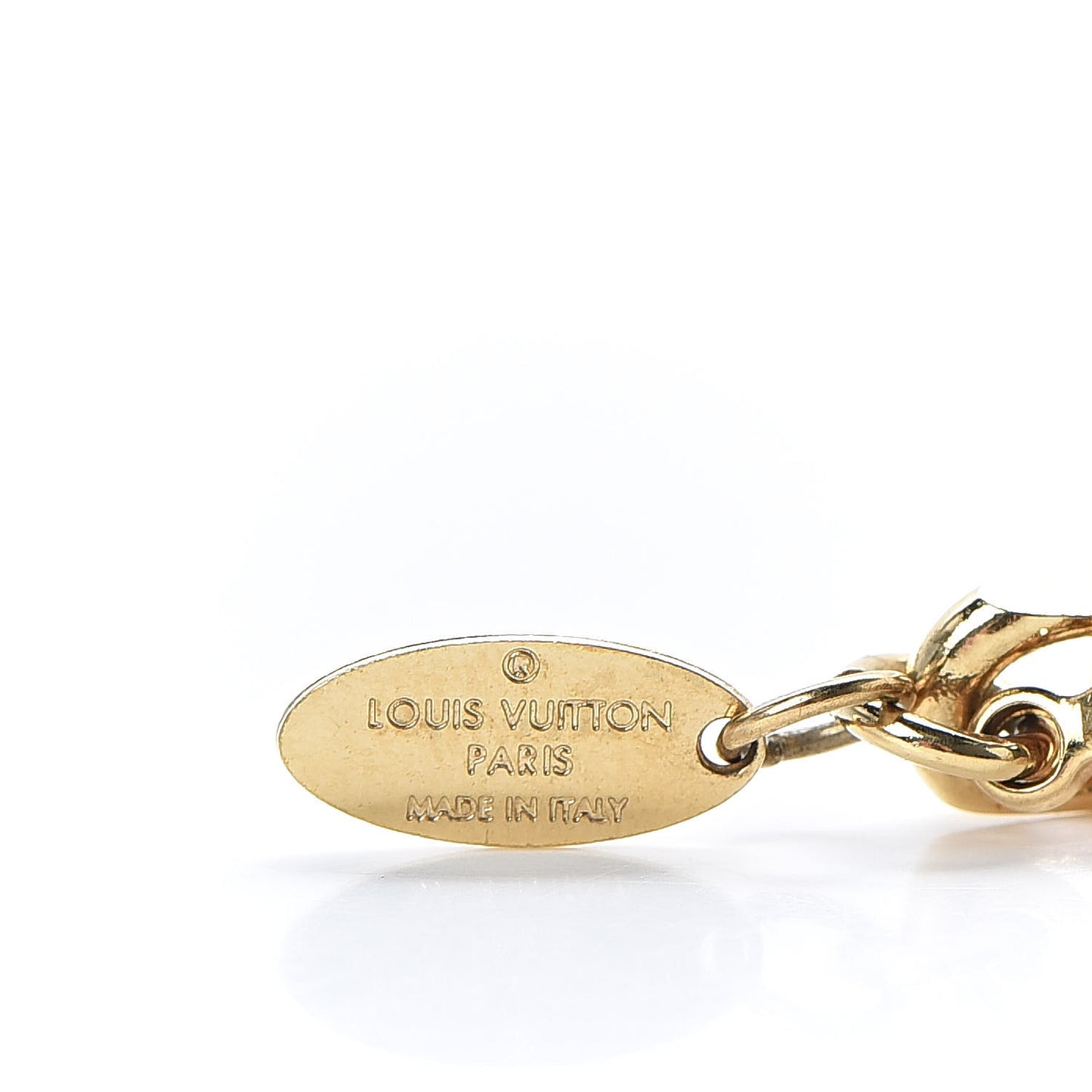Onyx Crystal Padlock and Key Bracelet Gold