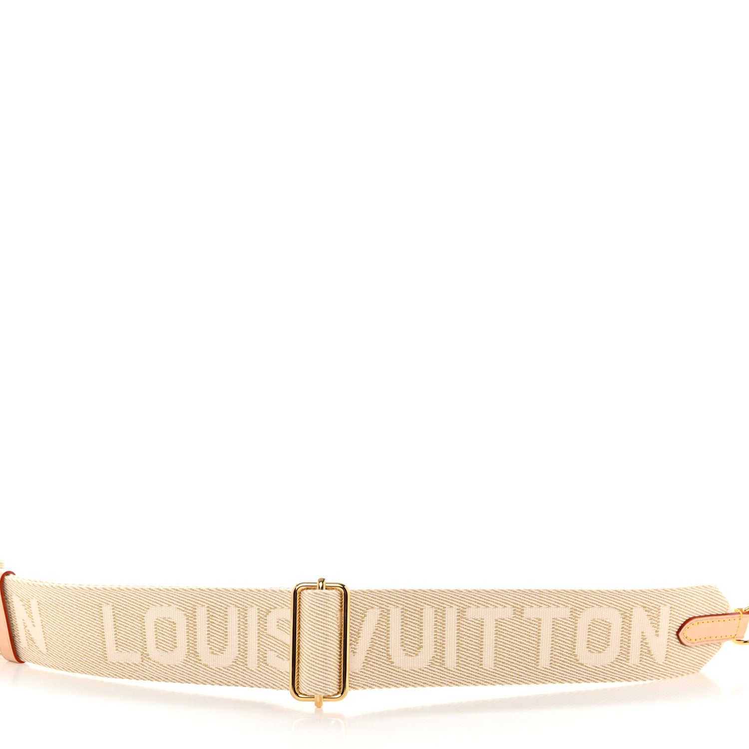 Louis Vuitton Monogram Multi Pochette Accessories Shoulder Strap Cream 3 of 4