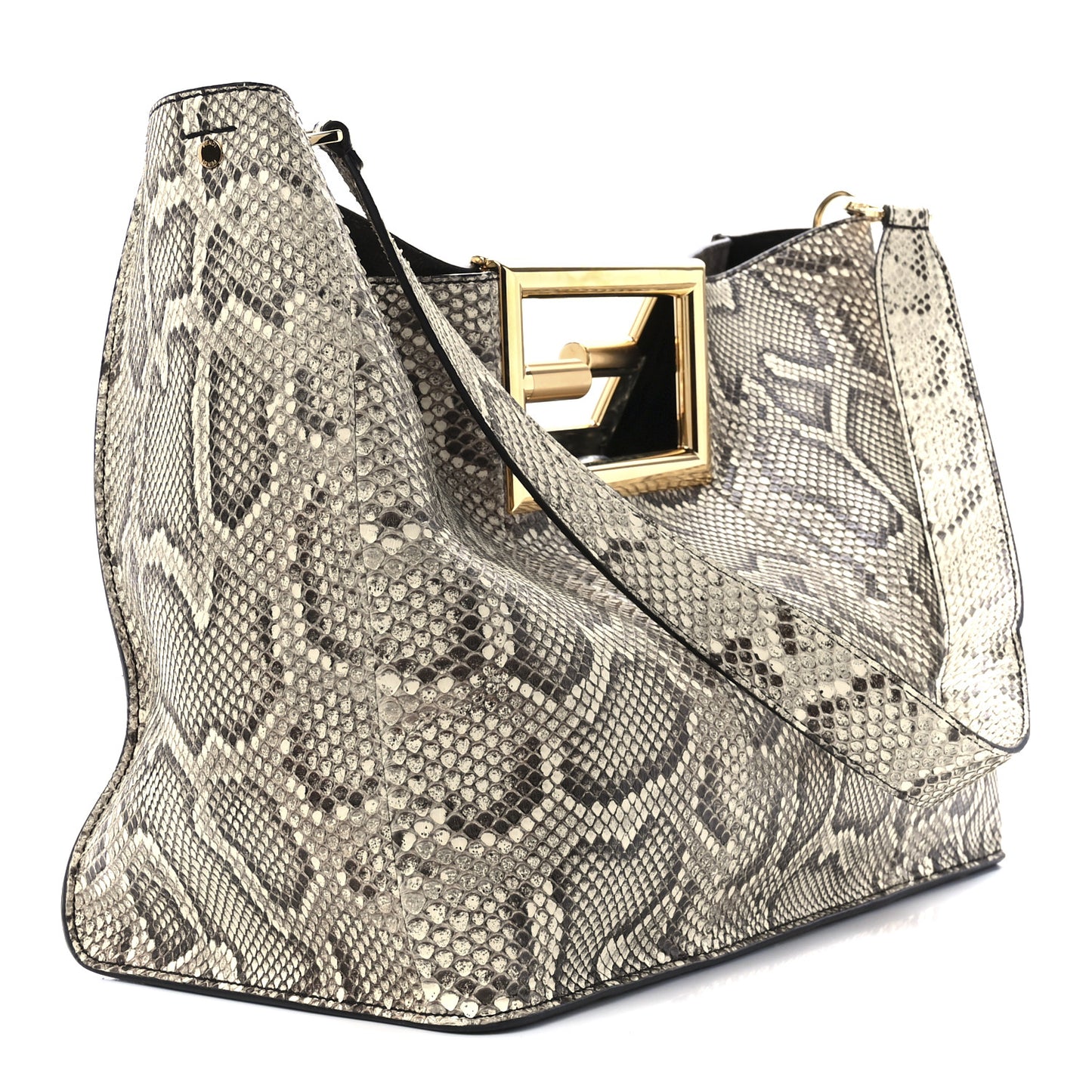 Snakeskin Medium Fendi Way Tote Daisy Roccia