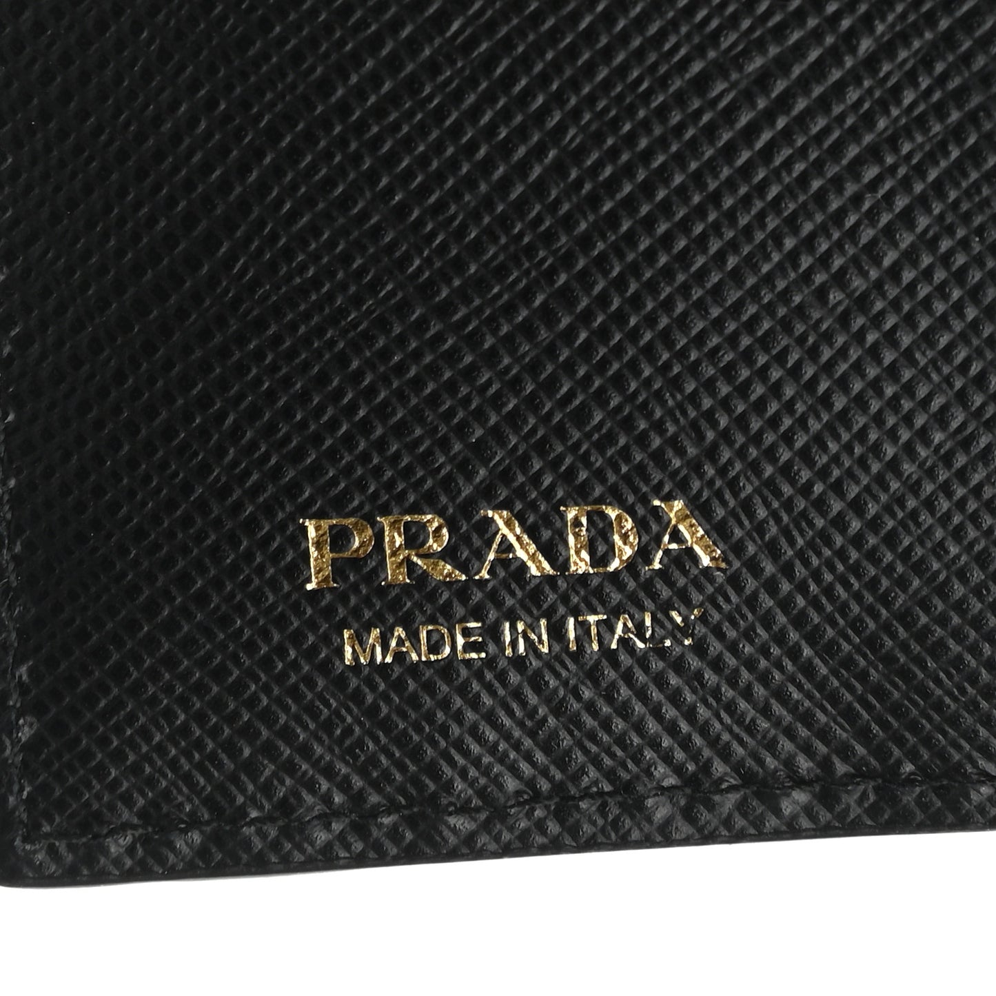 Saffiano Mermaid Print Card Holder Black