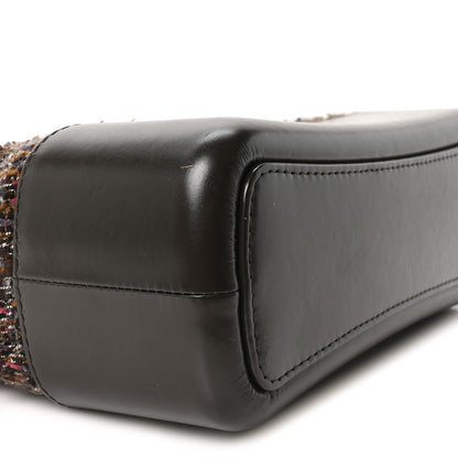 Chanel Tweed Calfskin Medium Gabrielle Hobo Brown 9 of 10