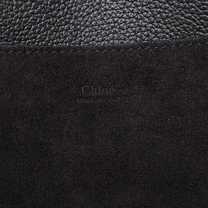 Chloe Shiny Grained Calfskin Marcie Clutch Black 6 of 9