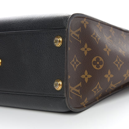 Louis Vuitton Calfskin Monogram On My Side Black 9 of 9