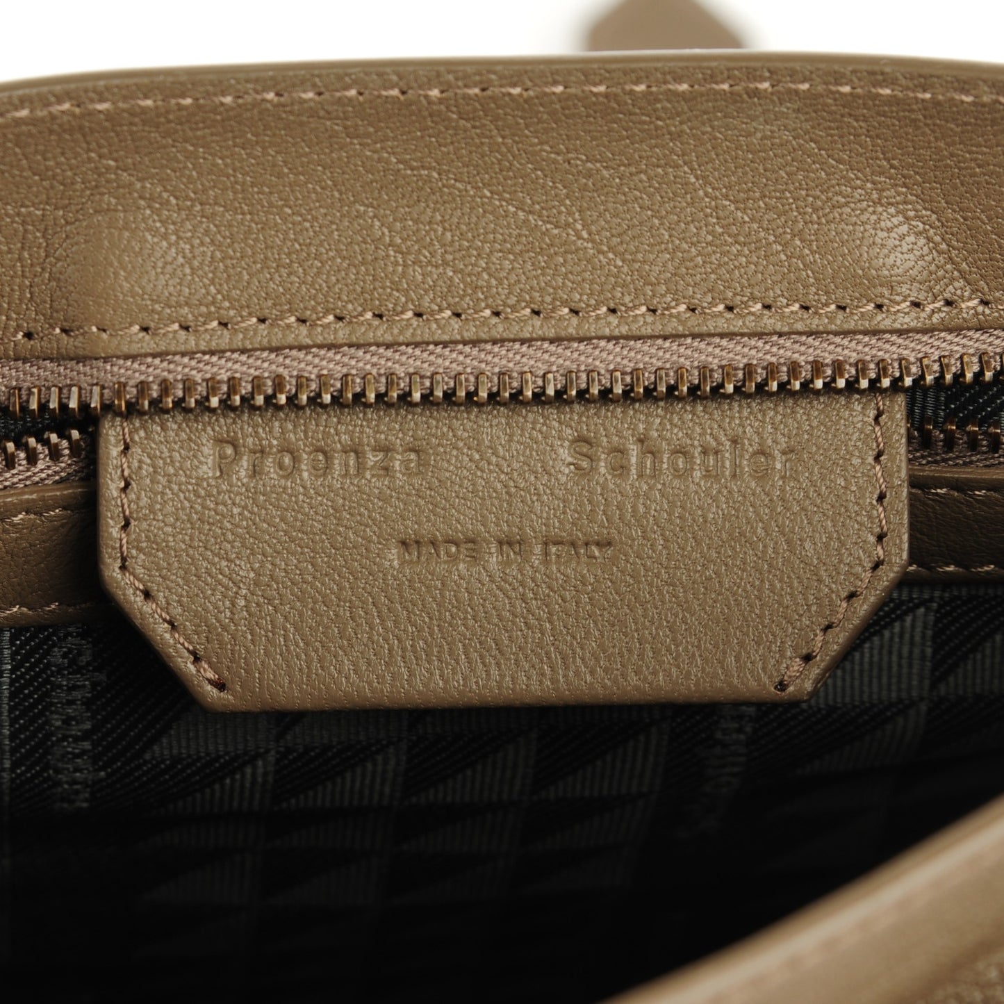 Lambskin PS1 Pouch Smoke