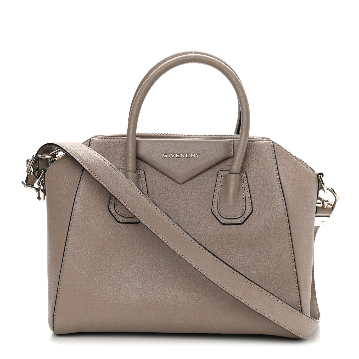 Givenchy Sugar Goatskin Small Antigona Sand 1 of 12