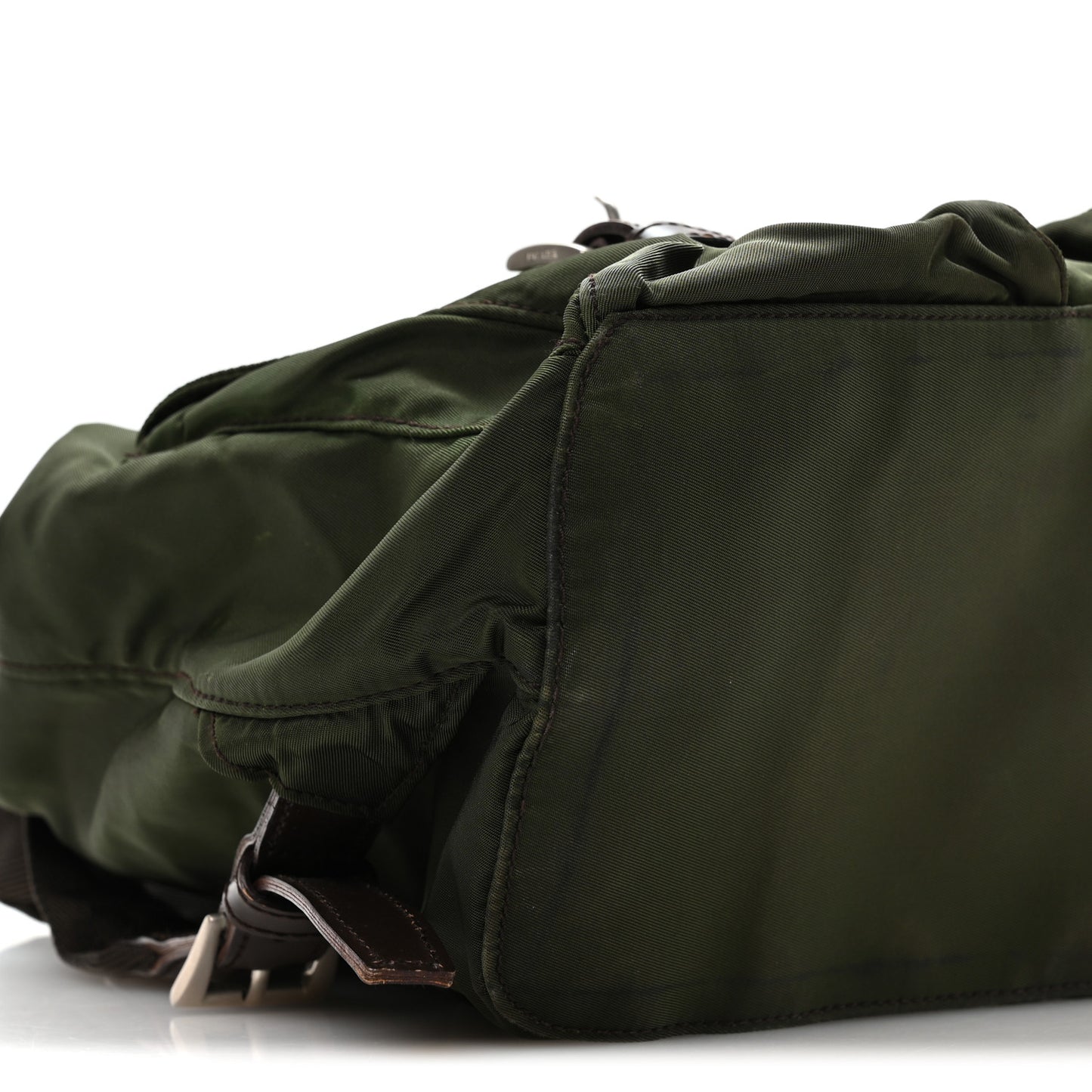 Nylon Vela Small Backpack Dark Green
