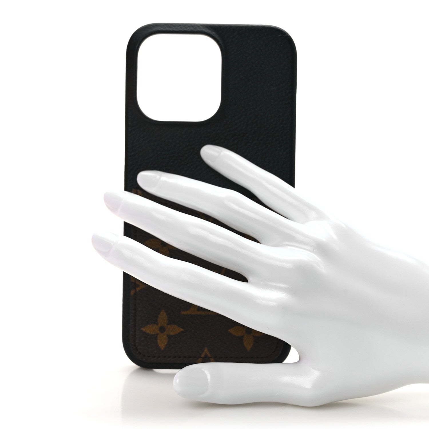 Louis Vuitton Monogram Pallas iPhone 15 Pro Max Bumper Black 2 of 8