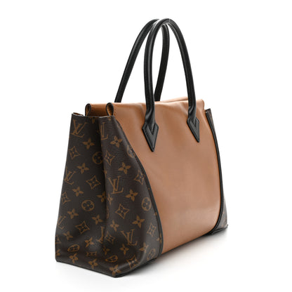 Louis Vuitton Monogram Cuir Orfevre Tote W PM Noisette 3 of 9