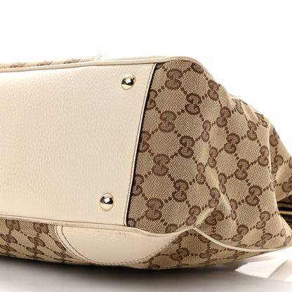 Gucci Monogram Medium Princy Tote Off White 10 of 17