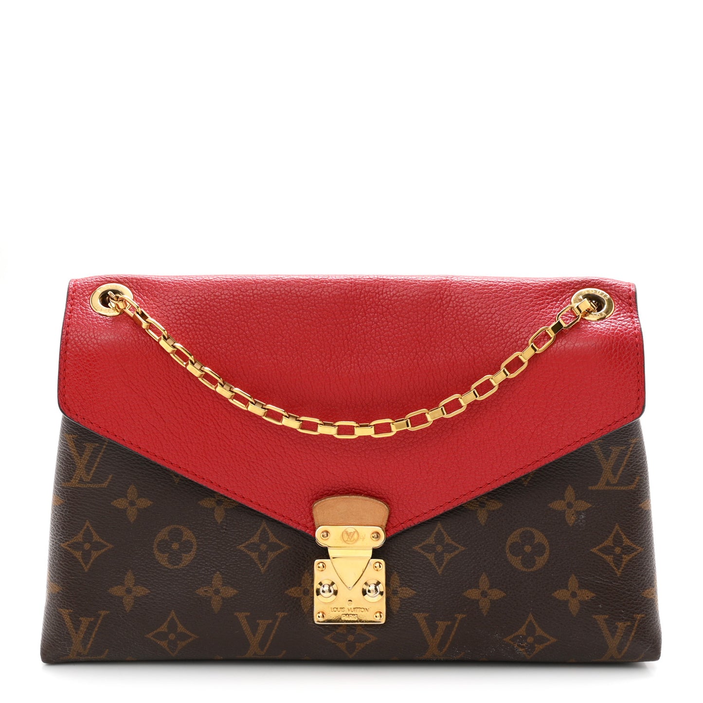 Monogram Pallas Chain Cherry