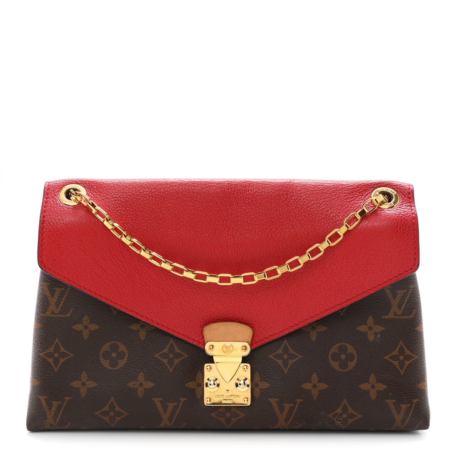 Louis Vuitton Monogram Pallas Chain Cherry 1 of 11
