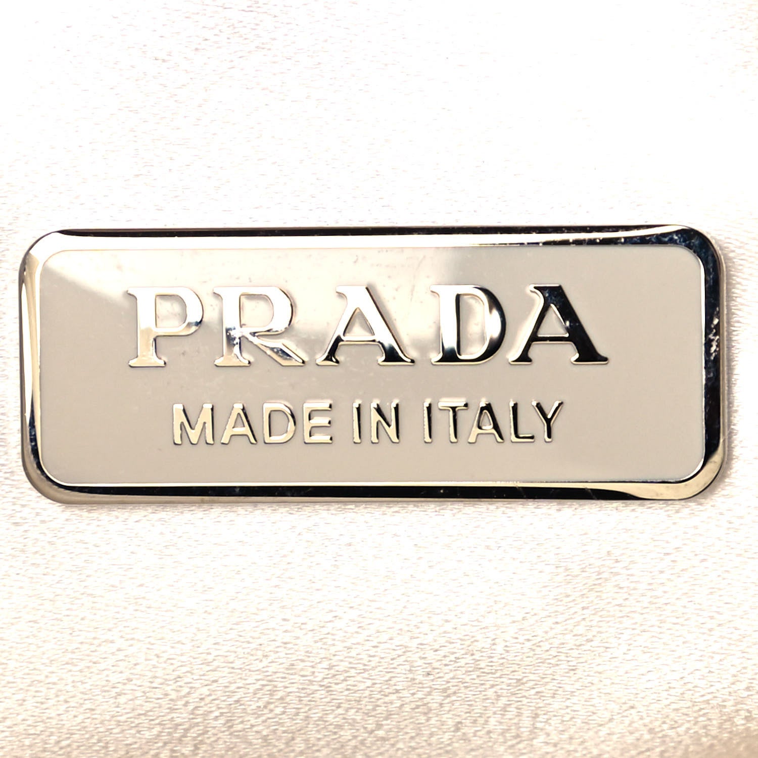 Prada Satin Crystal Mini Re-Edition 2000 Bag White 7 of 11