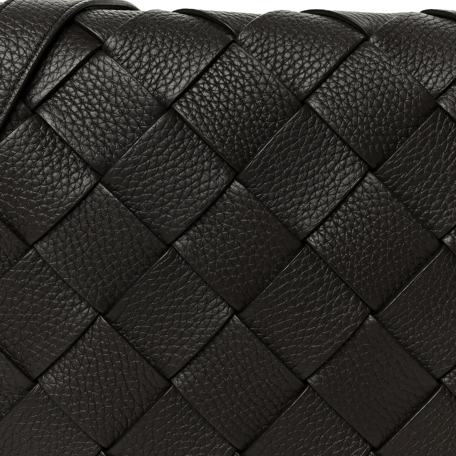 Bottega Veneta Grained Calfskin Intreccio Large Diago Crossbody Bag Fondant 9 of 11