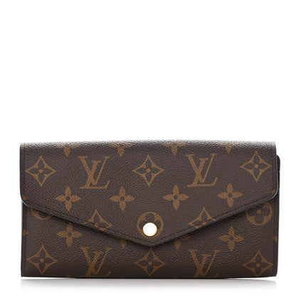 Louis Vuitton Monogram Sarah Wallet NM 1 of 7