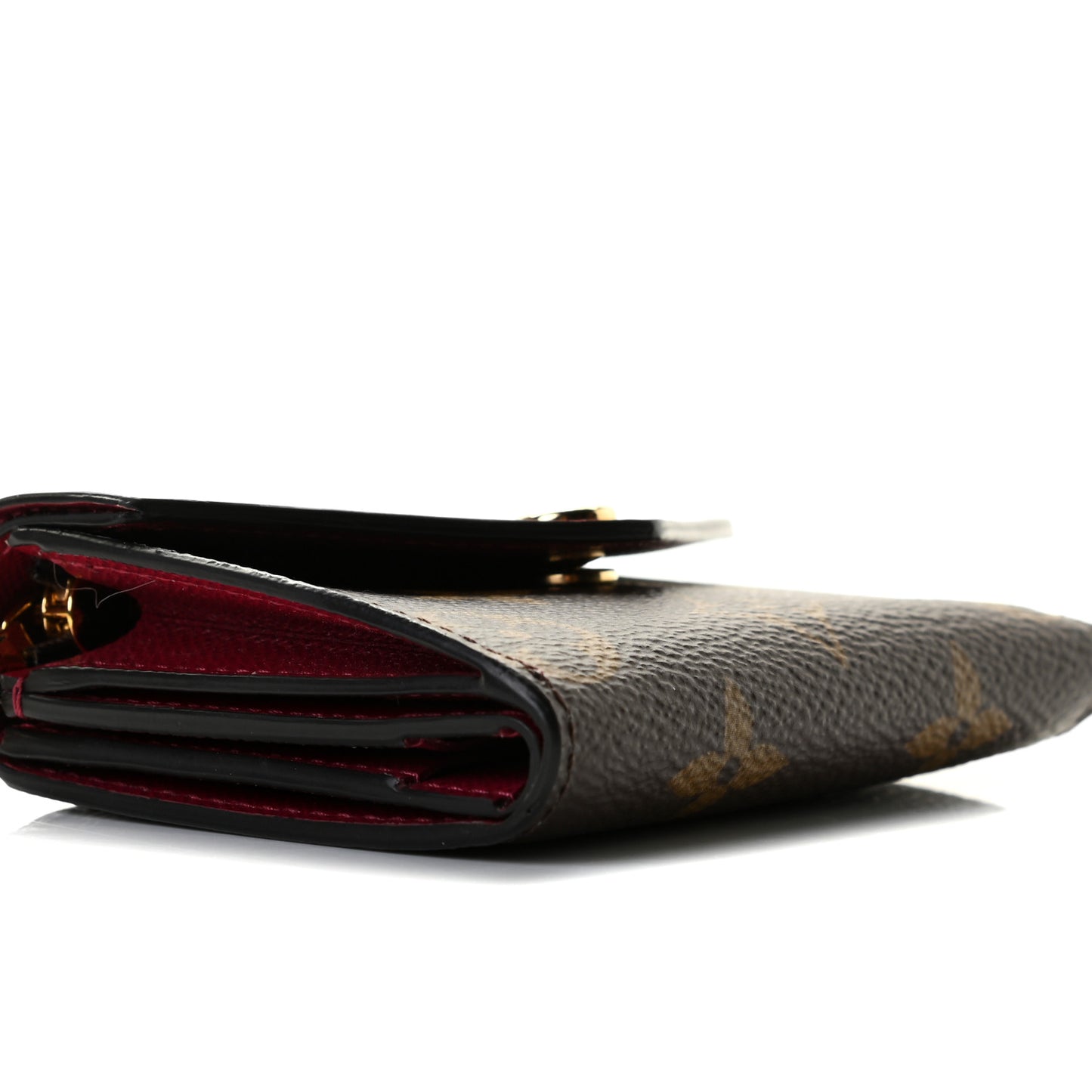 Monogram Zoe Wallet Fuchsia