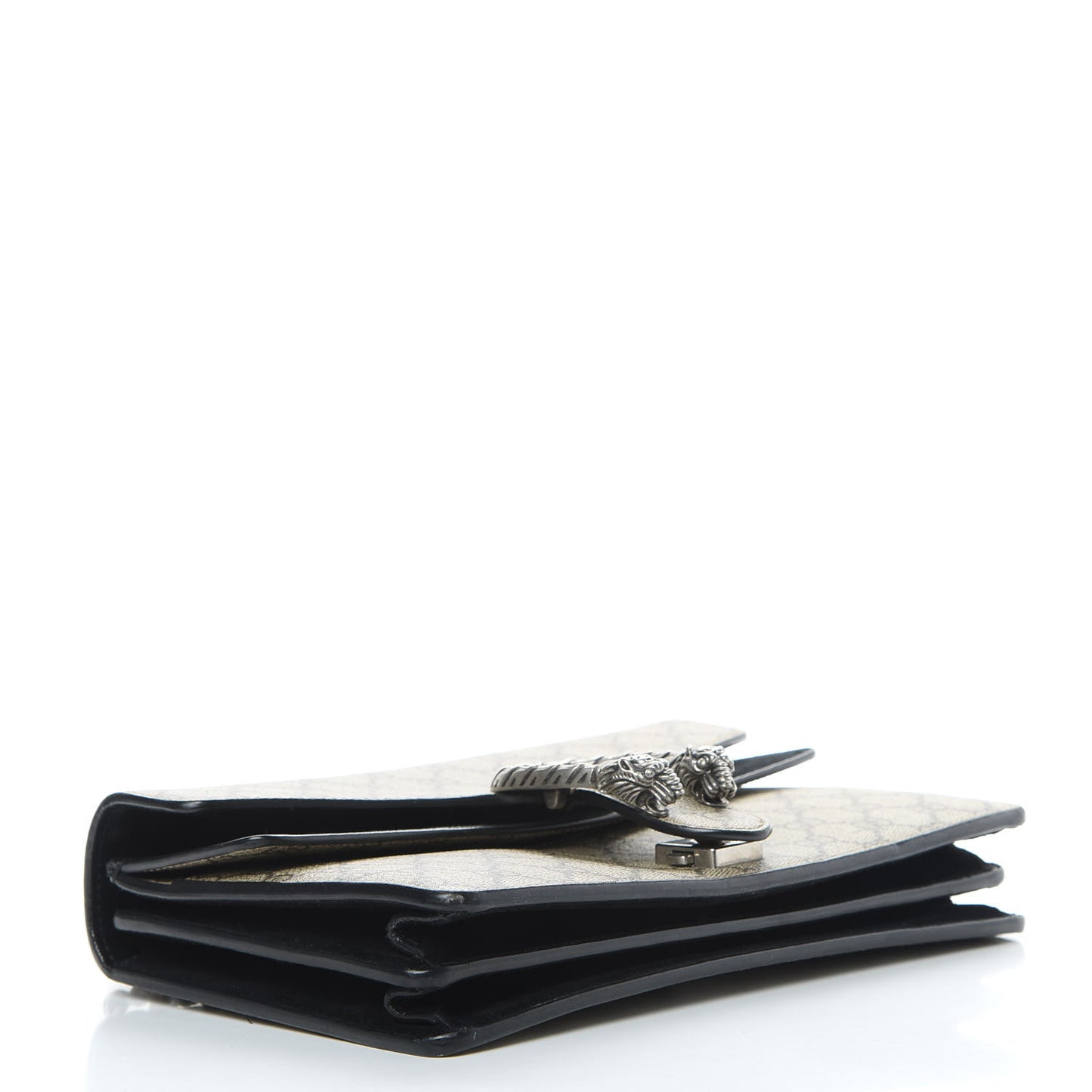 GG Supreme Monogram Small Dionysus Shoulder Bag Black