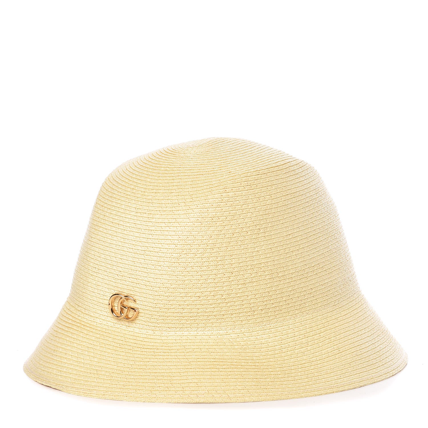 Gucci Raffia Double G Bucket Hat M Ivory 1 of 7