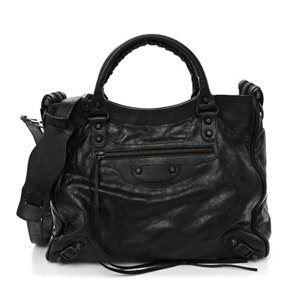 Balenciaga Agneau Classic Hardware Velo Black 1 of 11