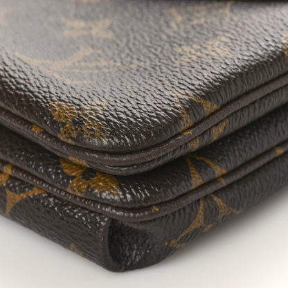 Louis Vuitton Monogram Twice Pochette Black 8 of 11